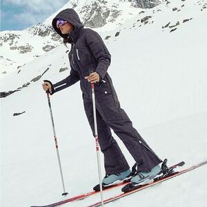 FP Movement by Free People Charcoal Ski & Snow Jacket